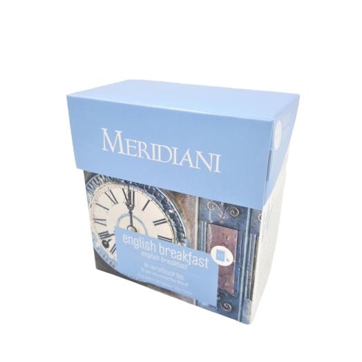 The Nero maltato e ricco in caffeina English Breakfast Meridiani 15 filtri