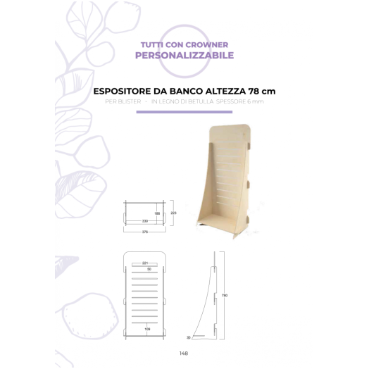 ESPOSITORE BANCO MANICURE ESPOSITORE BANCO MANICURE