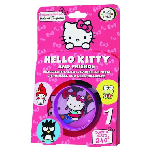 Bracciale Hello Kitty  Allontana Zanzare Singolo Bracciale Hello Kitty  Allontana Zanzare Singolo
