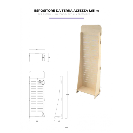 ESPOSITORE TERRA MANICURE