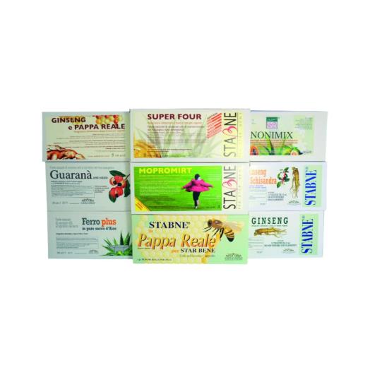Fiale Super4 Energizzanti Confezione  10 stick da 10 ml.