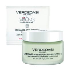 H57Crema Punti Neri Stop Pelli Grasse Verdeoasi con Carbone e Canfora 15 ml.