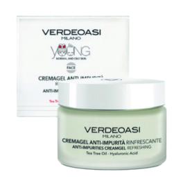 H57Crema Punti Neri Stop Pelli Grasse Verdeoasi con Carbone e Canfora 15 ml.