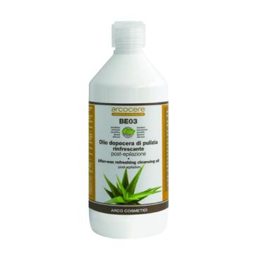 Olio Dopocera di Pulizia all'Aloe post-epilazione da 500 ml