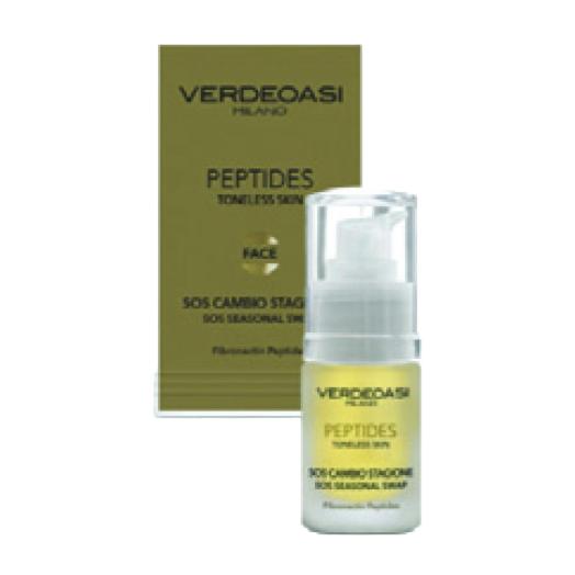 Siero Sos Cambio Stagione Verdeoasi con Peptidi di Fibronectina 15 ml.