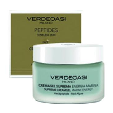 Cremagel Suprema Energia Marina Verdeoasi con Alghe Rosse 50 ml. Cremagel Suprema Energia Marina Verdeoasi con Alghe Rosse 50 ml.