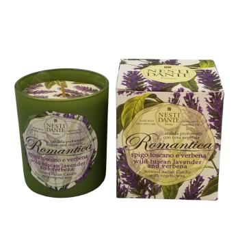 Candela Romantica Spigo Toscano e Verbena  160gr. Candela Romantica Spigo Toscano e Verbena  160gr.