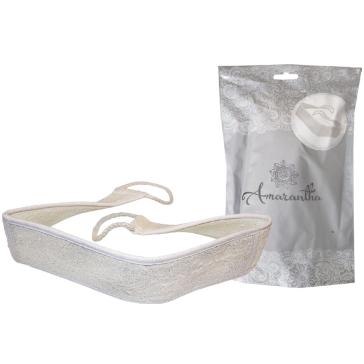 Fascia Soft Scrub in Fibra Cotone e Luffa Pacco da 12 pz. Fascia Soft Scrub in Fibra Cotone e Luffa Pacco da 12 pz.