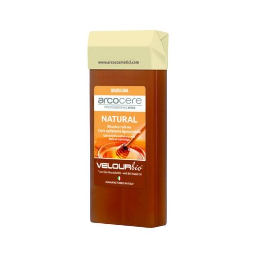 Ricarica Ceretta roll-on al Miele Naturale Velour bio da 100 ml