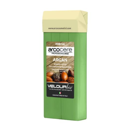 Ricarica Ceretta roll-on all'Argan Velour bio da 100 ml