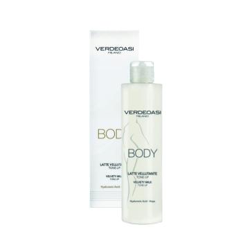 Latte Vellutante Tone-up Verdeoasi con Acido Jaluronico e Luppolo 200 ml. Latte Vellutante Tone-up Verdeoasi con Acido Jaluronico e Luppolo 200 ml.
