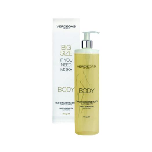 Olio di Mandorle Elasticizzante Verdeoasi con Omega 3-6 500 ml.