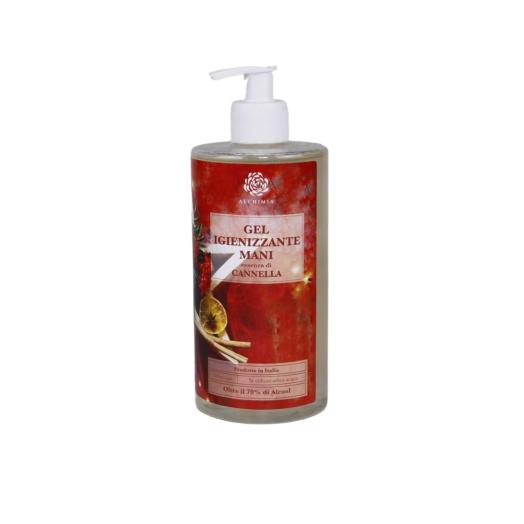 Gel igienizzante Mani natalizio alla Cannella 500 ml.