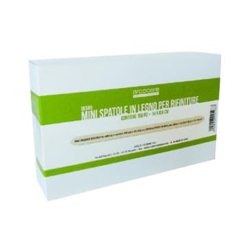 Spatola Media in Legno 15x1,7 cm scatola da 100 pz Spatola Media in Legno 15x1,7 cm scatola da 100 pz