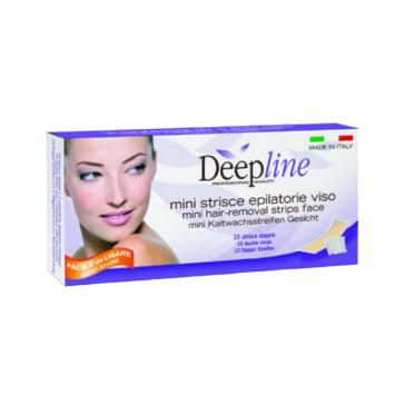 Strisce Epilatorie Viso scatola 10 mini doppie strisce