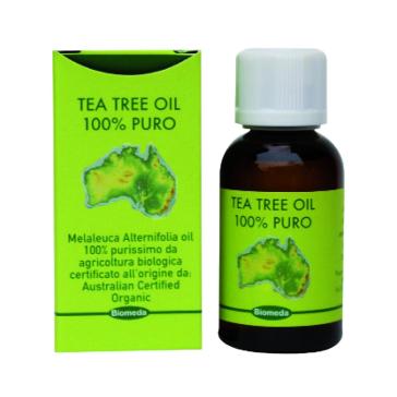 Olio Essenziale Tea Tree puro al 100% Certificato Bio 30 ML.