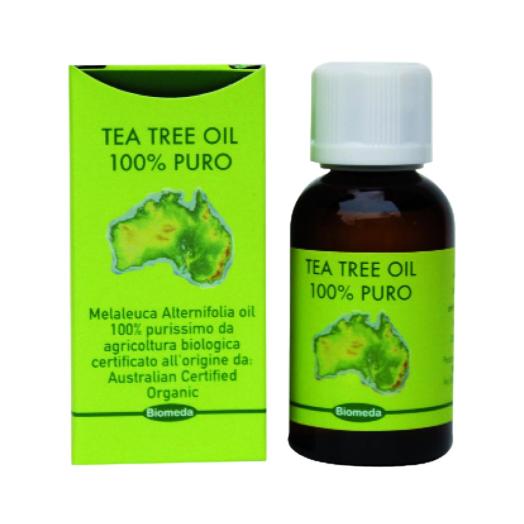 Olio Essenziale Tea Tree puro al 100% Certificato Bio 30 ML. Olio Essenziale Tea Tree puro al 100% Certificato Bio 30 ML.