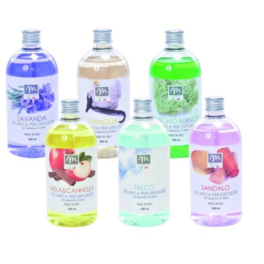 Ricarica Diffusore Bastoncini Vaniglia 500 ml. Ricarica Diffusore Bastoncini Vaniglia 500 ml.