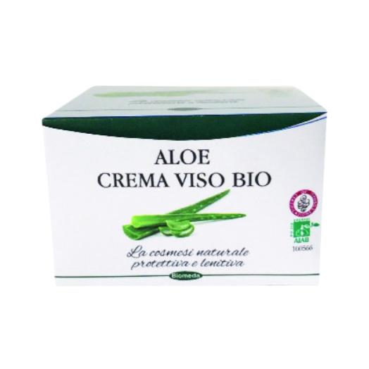 Crema Viso Aloe Bio Idratante e Protettiva 50 ml. Crema Viso Aloe Bio Idratante e Protettiva 50 ml.
