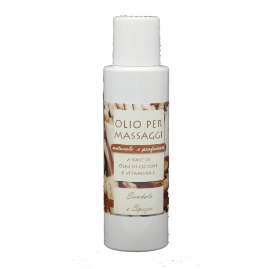 olio per massaggio 100ml SANDALO E SPEZIE