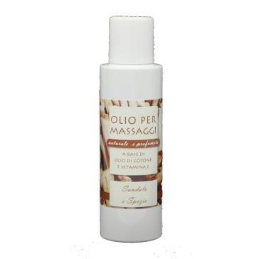 olio per massaggio 100ml SANDALO E SPEZIE olio per massaggio 100ml SANDALO E SPEZIE