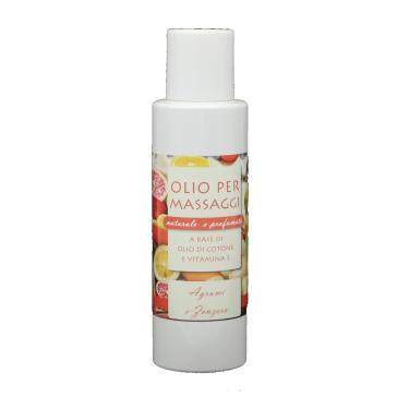 olio per massaggio 100ml AGRUMI E ZENZERO olio per massaggio 100ml AGRUMI E ZENZERO