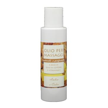 olio per massaggio 100ml AMBRA E CEDRO olio per massaggio 100ml AMBRA E CEDRO