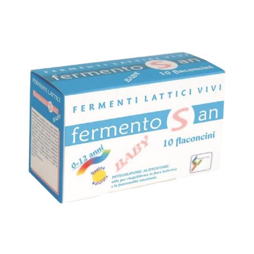 Fermenti Lattici Fermentosan Baby 0-12 Anni  Confezione 10 Flaconi Fermenti Lattici Fermentosan Baby 0-12 Anni  Confezione 10 Flaconi