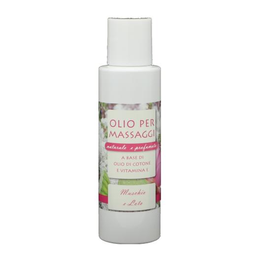 olio per massaggio 100ml LOTO E MUSCHIO BIANCO