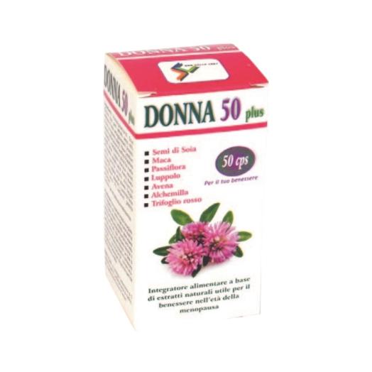 Capsule Donna 50 Plus Menopausa 50 cps. Capsule Donna 50 Plus Menopausa 50 cps.