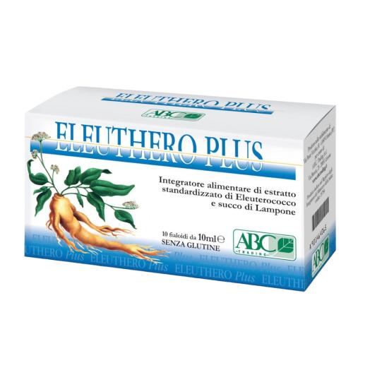 Integratore Alimentare Eleuteroplus stanchezza fisica e mentale 10 fiale  da 10 ml. Integratore Alimentare Eleuteroplus stanchezza fisica e mentale 10 fiale  da 10 ml.
