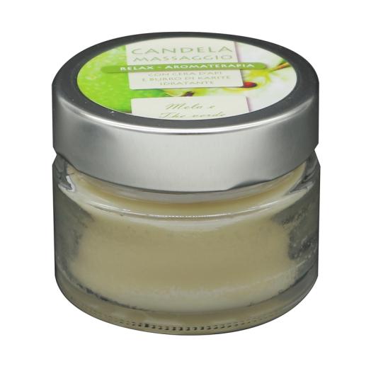 candela per massaggio 100ml MELA E THE VERDE IPA
