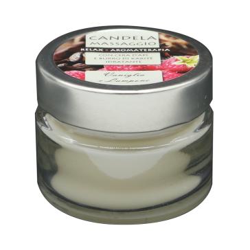 candela per massaggio 100ml VANIGLIA E LAMPONE IPA