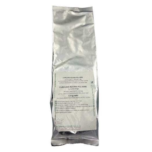 Curcuma Rizoma Polvere 500 gr. Curcuma Rizoma Polvere 500 gr.
