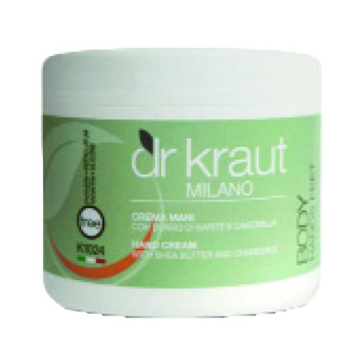 Crema Mani con Burro di Karite e Camomilla vaso da 500 ml Crema Mani con Burro di Karite e Camomilla vaso da 500 ml