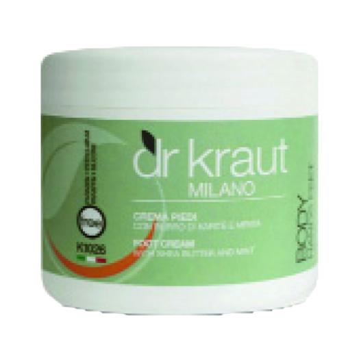 Crema Piedi con Burro di Karite e Menta vaso da 500 ml Crema Piedi con Burro di Karite e Menta vaso da 500 ml