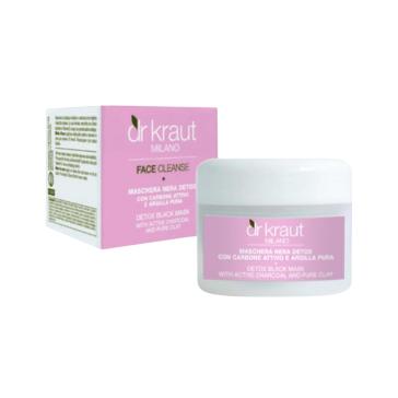 Maschera Nera Detox Carbone Attivo+Argilla pura vaso da 100 ml Maschera Nera Detox Carbone Attivo+Argilla pura vaso da 100 ml
