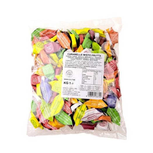Caramelle misto Frutta Meralonghi sacchetto da 1 kg Caramelle misto Frutta Meralonghi sacchetto da 1 kg