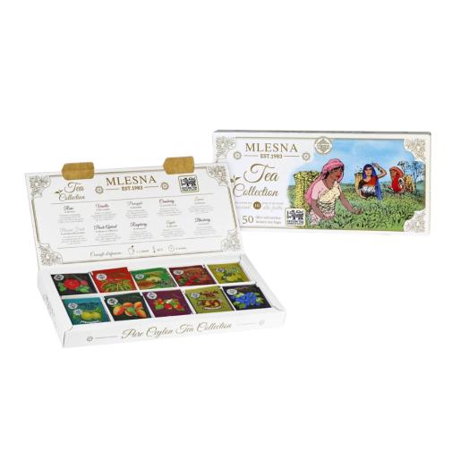 Scatola da Regalo con 50 filtri ( 5 x tipo per 10 gusti) di the con essenze naturali di frutta. Scatola da Regalo con 50 filtri ( 5 x tipo per 10 gusti) di the con essenze naturali di frutta.