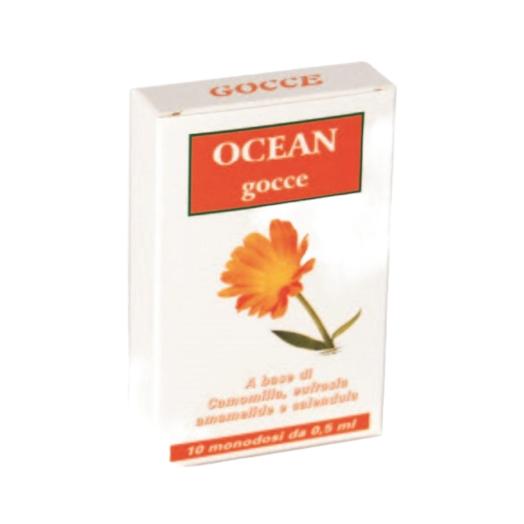 Gocce Oculari Ocean Camomilla,Eufrasia,Amamelide,Calendula Monodose 10 pz.