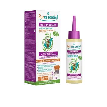 Lozione Anti-Pidocchi con Pettine,Elimina Larve e Lendini Puressentiel 100 ml. Lozione Anti-Pidocchi con Pettine,Elimina Larve e Lendini Puressentiel 100 ml.