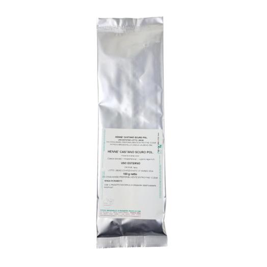 Hennè castano scuro senza picramato gr. 100 Hennè castano scuro senza picramato gr. 100