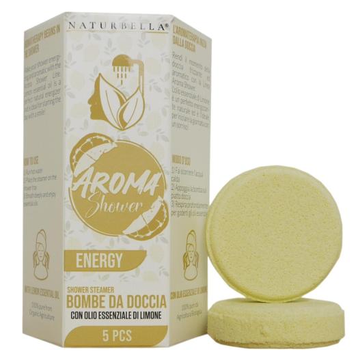 Bombe da doccia Energizzante al Limone  confezione da 5 pz. Bombe da doccia Energizzante al Limone  confezione da 5 pz.