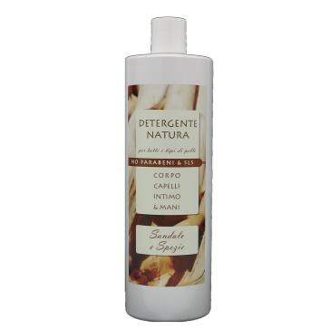 detergente natura 1000ml SANDALO E SPEZIE