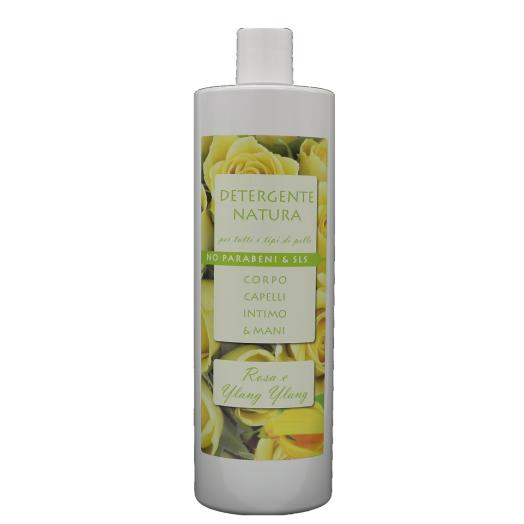 detergente natura 1000ml ROSA E YLANG YLANG