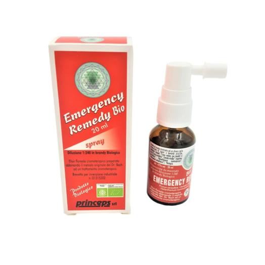SPRAY Fiori di Bach Emergency Remedy Bio da 20 ml