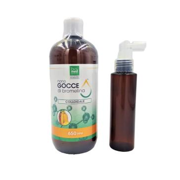 Bromelina GROSSO Colloidale 650 ppm 500 ml+dosatore spray 100 ml