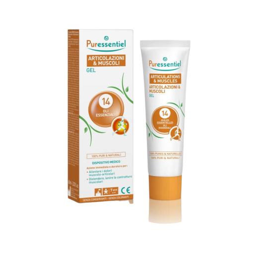 Gel Dolori Articolazioni e Muscoli Puressentiel tubo  60 ml. Gel Dolori Articolazioni e Muscoli Puressentiel tubo  60 ml.