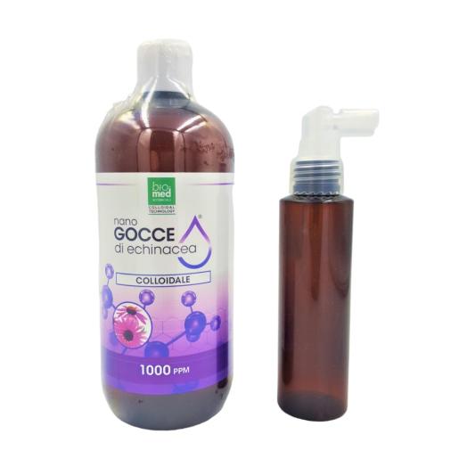 Echinacea GROSSO Colloidale 1000 ppm 500 ml+dosatore spray 100 ml