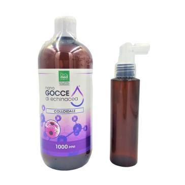 Echinacea GROSSO Colloidale 1000 ppm 500 ml+dosatore spray 100 ml Echinacea GROSSO Colloidale 1000 ppm 500 ml+dosatore spray 100 ml